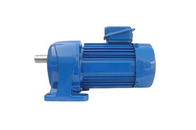 China Electric Inline Helical Gear Motor Reducer Gearbox  For Concrete Mixer for sale