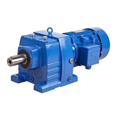 China Shaft Mounted Helical Gear Reducer / Gear Reduction Box Speed Reducer for sale