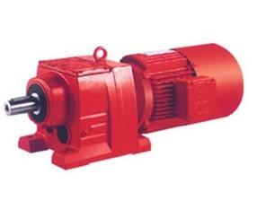 China High Torque Gearbox Helical Gear Reducer With Cast Iron , Solid Shaft for sale