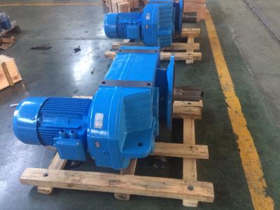 China Cast Iron Parallel Shaft Gear Reducer Helical Gearbox For Conveyor Transmission for sale