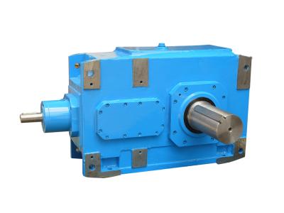 China High Torque Helical Bevel Gear Unit , 90 Degree Shaft Mounted Reducer for sale