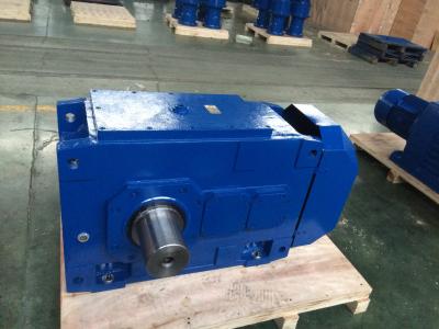 China High Efficiency Cast Iron Bevel Helical Gear Units , 2 / 4 Stage Transmission Gearbox for sale