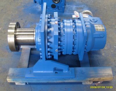 China Mechanical 2 Stage Planetary Gearbox Efficiency With Helical-Bevel Gear for sale