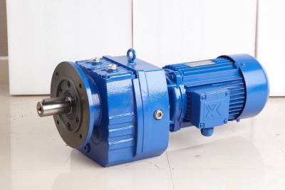 China Double Shaft Inline Helical Gear Reducer With High Torque , Flange Mounted for sale