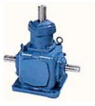 China Double Shaft Mounted Spiral Bevel Gearbox Right Angle Gear Reducer For Agriculture for sale