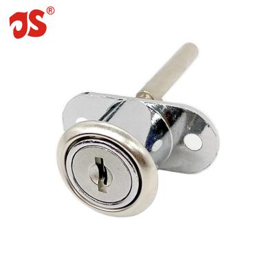 China China Factory 3 Unit JS Lock 288 Modern Zinc Alloy Office Furniture Desk Drawer Locks China Drawer Lock for sale