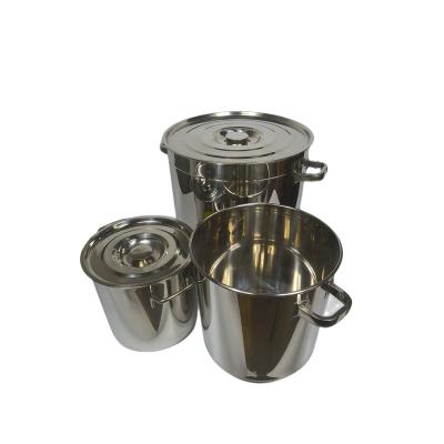 China Sustainable Commercial Hotel Soup Pot Stainless Steel Large Stock Pot Stainless Steel Cooking Pots for sale