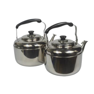 China Sustainable Popular Products Durable Stainless Steel Boiling Water Whistling Teapot for sale