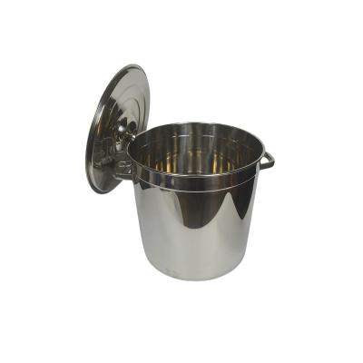 China Viable New Product Cheap Multi-size Stainless Steel Hotel Canteen Practical Soup Bucket for sale