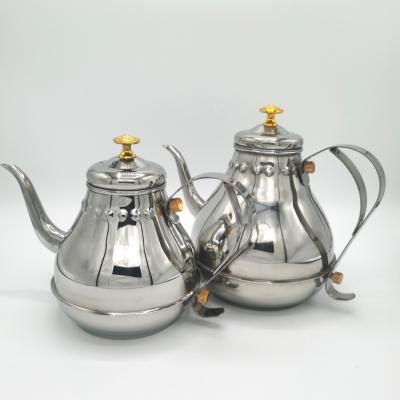 China Sustainable High Quality Stainless Steel Coffee Kettle With Long Kettle Spout for sale