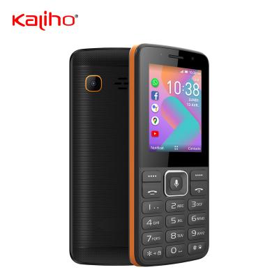 China Dual SIM Card 2.4inch Color Screen Newest Feature 4G Keypad Mobile Smart Phone With Facebook for sale