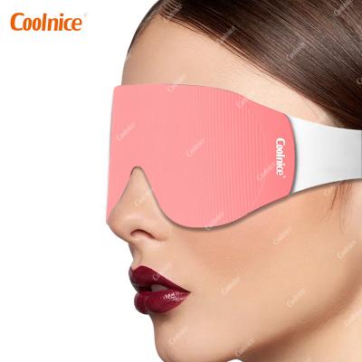 China New Moisturizer USB Eye Mask Eye Massager Electric Heating Heated Eye Patch for sale