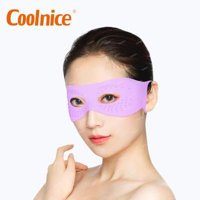 China 2022 New Design Moisturizer Silicone Eye Maskss Beauty Reusable Anti Aging Eye Massager Eye Mask for sale