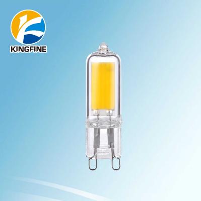 China Classic Style House Glass G9 LED Light Bulbs, Bi-Pin G9 Base, 2w 3wW (25W Halogen Equivalent), 250LM, 2700K Warm White, 1e 360 ​​Omn for sale