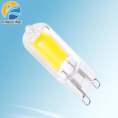 China Vintage Glass G9 LED Glass Housing Light 3W 250lm Replace Halogen Lamp 25W for sale