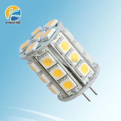 China LED G4 plastic corn lamp gy6.35 g4 led 220V 4W-5050SMD with CE and RoHS for sale