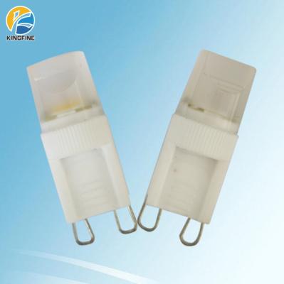 China Ceramic with cover favorites compare Kingfine 2014 NEW ceramic mini g9 led lamps 2w for sale