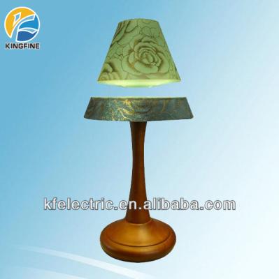 China Cottage Magnetic Wood Floating LED Lamp 80Ra for sale