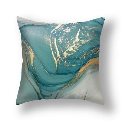 China Simple style anti-static home printing geometric pillow case gilt factory outlet Nordic wholesale cushion cover for sale