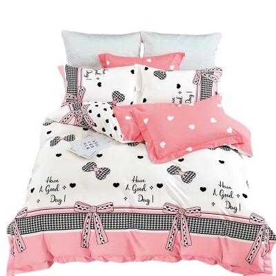 China Anti-pilling Customize Bedding Sets Pillowcases King Twin Single Queen Size Duvet Cover Set Bedding 2/3Pcs Drop Shipping for sale