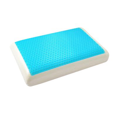 China Amazon Hot Selling High Density Cooling Pillow Customized Portable Foam Pillow Memory Gel Pillow for sale