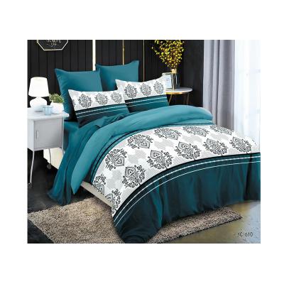 China Simple Floral Comforter Set Cotton Bedspread On Bed 3PCS Print Bed Cover Queen Size Summer Double Blanket For Bed Home for sale