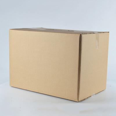 China Recycled Materials Box Custom Movable Corrugated Cardboard Shipping Brown Kraft Paper Packaging Box for sale