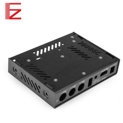 China Precision Digital Stainless Steel Panel Enclosure Audio Amplifier Aluminum Enclosure for sale