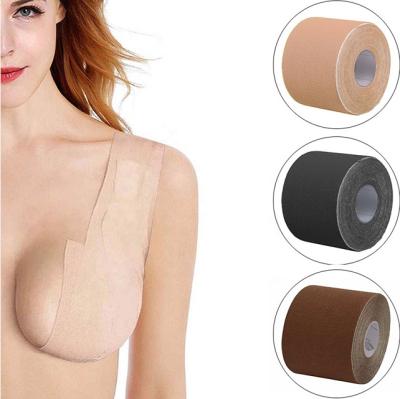 China Underwear Amazon Pump Bra Strap Invisible Invisible Bra Tape Nipple Pull Up Breast Paste Stick Lift Boob Tape For Women for sale