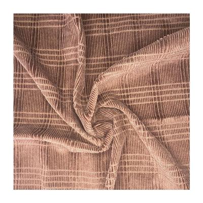 China Antistatic Hot Selling Corduroy FIGURATED FABRIC 98%Cotton 2% PS Fabric For Home Sofa Cloth for sale