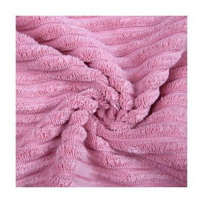 China Anti-static Comfortable Corduroy 2.5W Home Wear Solid Color Thick Corduroy Fabric for sale