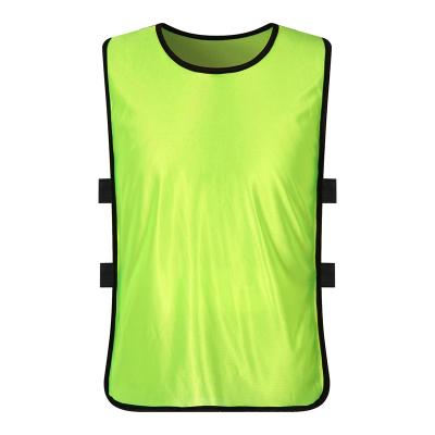 China Fabric: Breathable Team Shirt OEM DIY 100% Polyester Advertising Campaign Custom Soccer Vest Soccer Uniform Jersey for sale