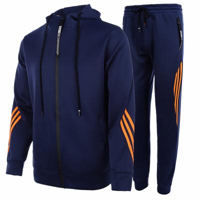 China High Quality Jogging Hooded Casual Sports Sweatsuit Sportswear Breathable Fitness Sweatsuit Unisex Set for sale