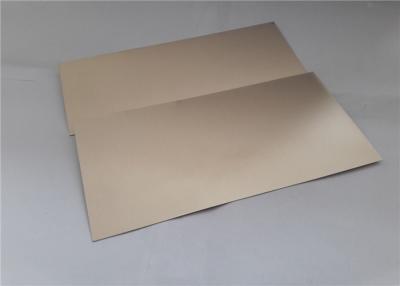 China El aspecto superficial del satén pintó las hojas de aluminio, hoja de aluminio anodizada satén con la película de Profective en venta