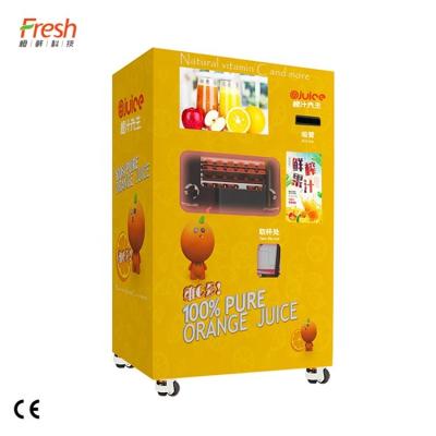 China ORG frischer zusammengedrückter orange Juice Maker Hotels Fresh Fruit Juice Vending Machine zu verkaufen