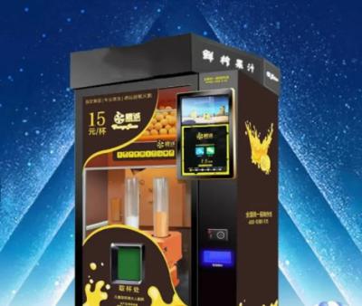 Cina Creatore arancio arancio degli spremiagrumi di Juice Vending Machine 680W del caffè elettrico in vendita