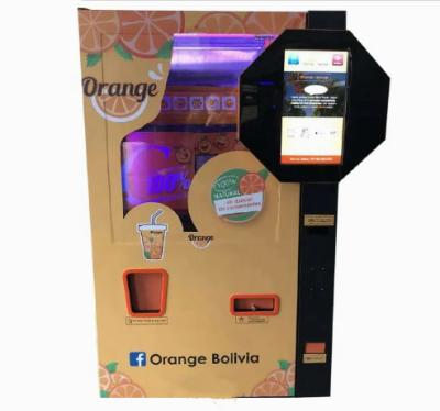 China Mall Grocery Store Orange Juice Vending Machine 60Hz / 50Hz Custom for sale