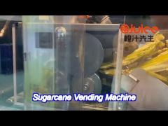 Fresh Juice Sugarcane Vending Machine 220V Automatic For Supermarket