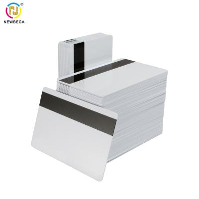 China Waterproof / Waterproof Hico 2750oe 8.4mm Wide Black Magnetic Stripe PVC Blank Card Supplier for sale