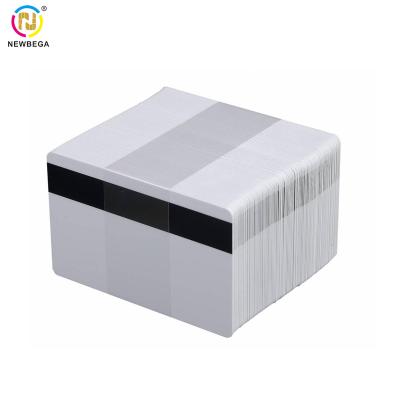 China Waterproof / Waterproof Hico 2750oe 12.7mm Wide Black Magnetic Stripe PVC Blank Card Supplier for sale