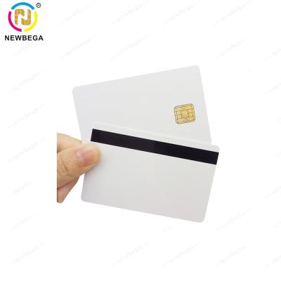 China Factory Supply PVC Touch IC 24C02 Chip Blank Card With Magnetic Waterproof / Waterproof Stripe for sale