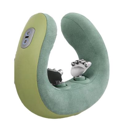 China Neck Pillow Wireless Massager Massager Hot Electric Shiatsu Neck Massager Kneading Pillow for sale