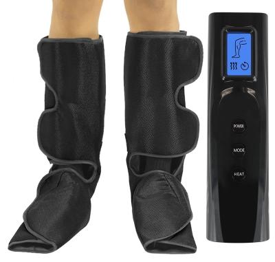 China Leg Circulation Air Compression Boots Leg Massager Enhanced Foot Calf Thigh Massager With Heat for sale