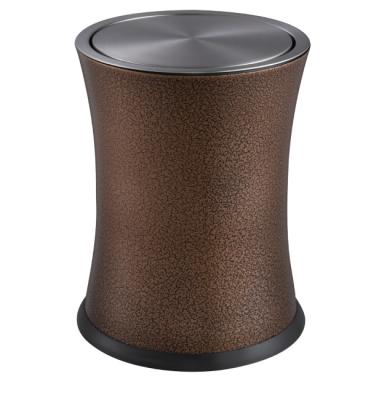 China Eco - Friendly Stainless Steel Guest Room Trash Bin for sale