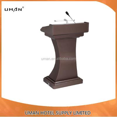 China Solid Wood Cheap Price Church Lectern , Conference Lectern Podium for sale