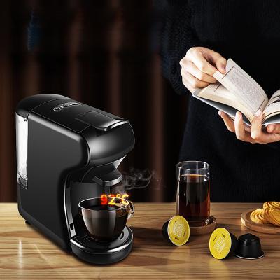 China Nespresso style coffee capsule hot filling machine restaurant small/large portable espresso coffee maker for sale