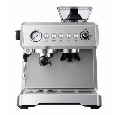 China 2022 Hotel New Arrival Automatic Roasting Espresso Coffee Maker Commercial Selling Portable Machine with Grinder for sale