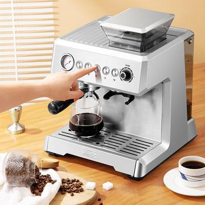 China Hotel Espresso Coffee Machine A Commercial Coffee Espresso Machine With Grinder for sale