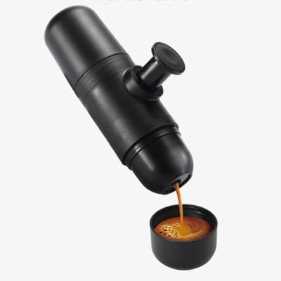 China Manual Coffee Press Maker Travel Portable Small Capsule Maker Mini Manual Espresso Portable Coffee Maker Machine for sale