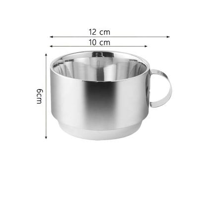 China 2021 New Products Eco-friendly Non Inverted Unique Tumbler Coffee Mug With Handle Stainless Steel Mugs Cups With Logo Custom for sale